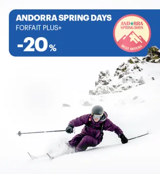 forfait plus+ Andorra Spring Days