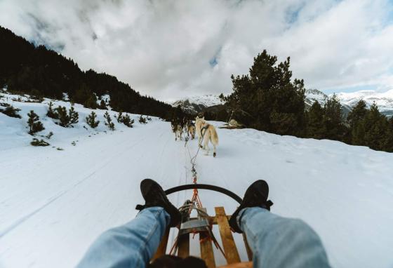 mushing andorra